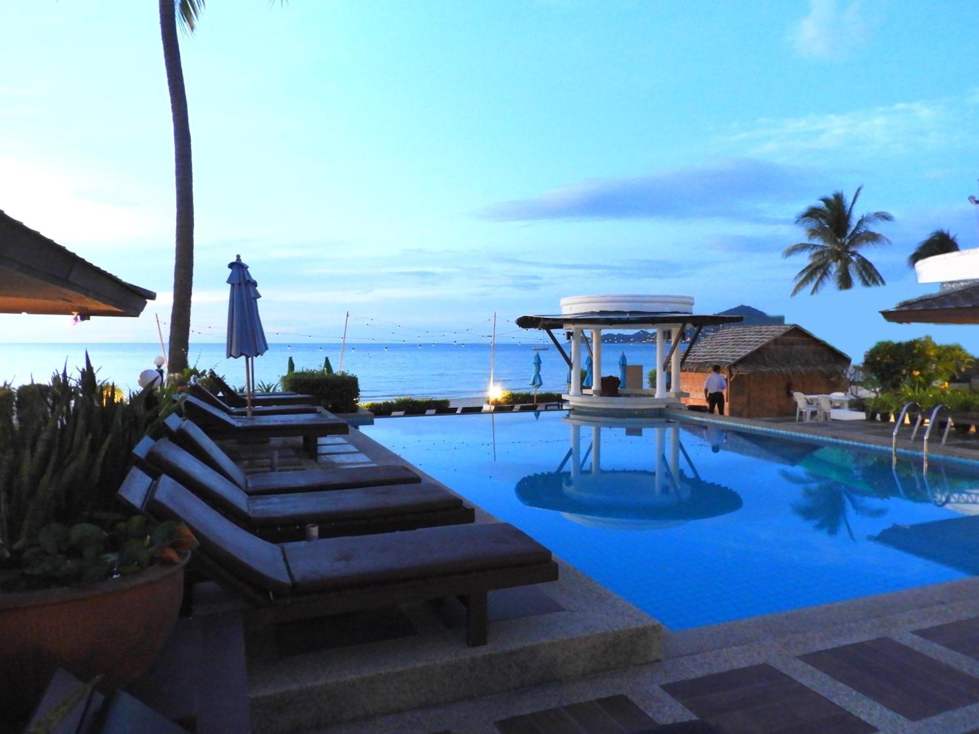 The Beachfront Hostel Amphoe Koksamui Екстер'єр фото